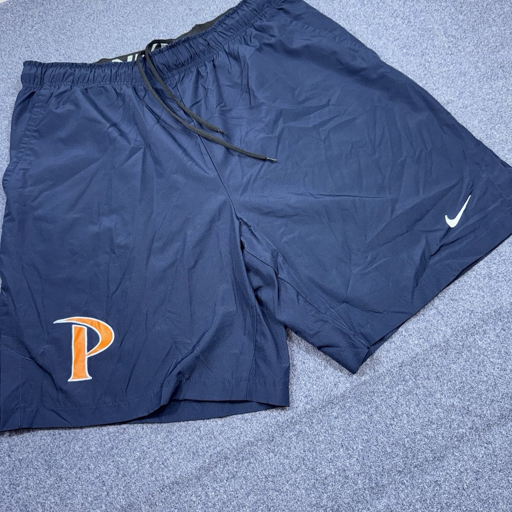 Pepperdine Waves Mens XL Authentic Team Issue Screened Blue Nike Shorts - Picture 2 of 10